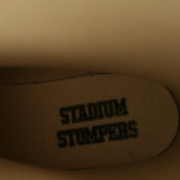 STADIUM STOMPERS BURGANDY & ORANGE COWGIRL BOOTS - Picture 10 of 10